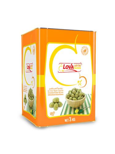LOVA Green Olives (3KG*1PC)