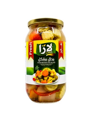LARA Assorted Pickles Medium Fresh (650GR*12PC) - Image 4
