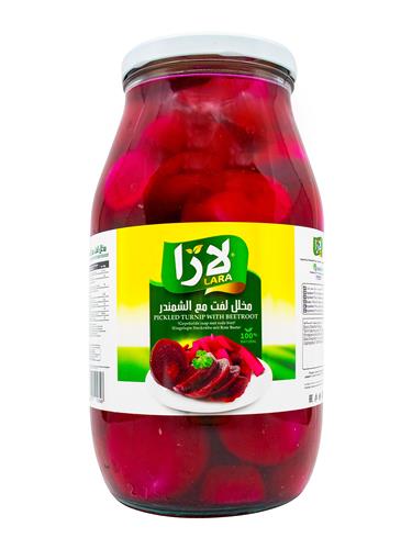 LARA Pickled Turnip With Beetroot Fresh (1.8KG*4PC)