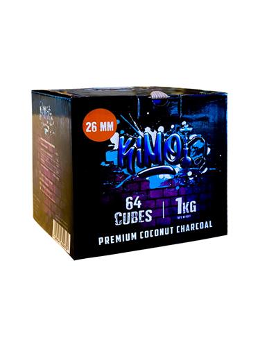 KIMO Charcoal Cubes Premium (26Mm) (1KG*20PC) - Image 2