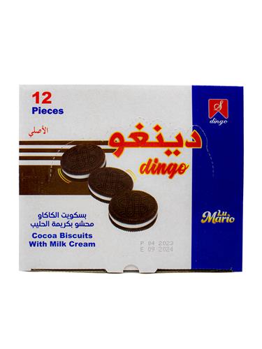 DINGO Cookies Cocoa With Milk Cream (12*12PC) - Image 2