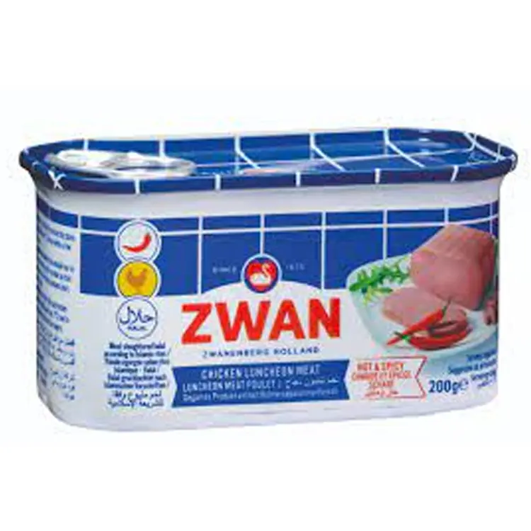 ZWAN Luncheon Chicken Hot Small (200GR*12PC) - Image 8