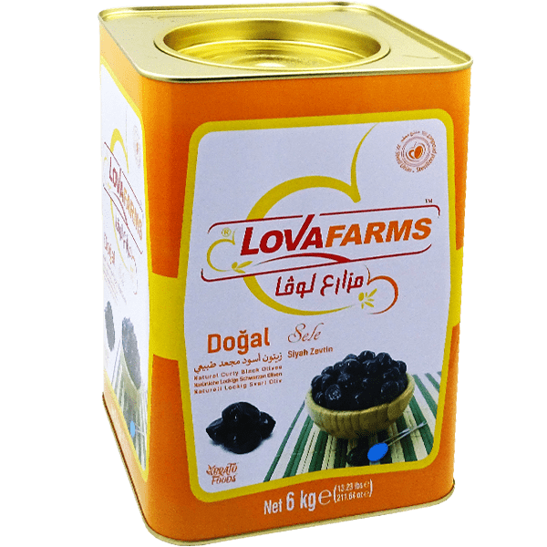 LOVA Black Olives (6KG*1PC)