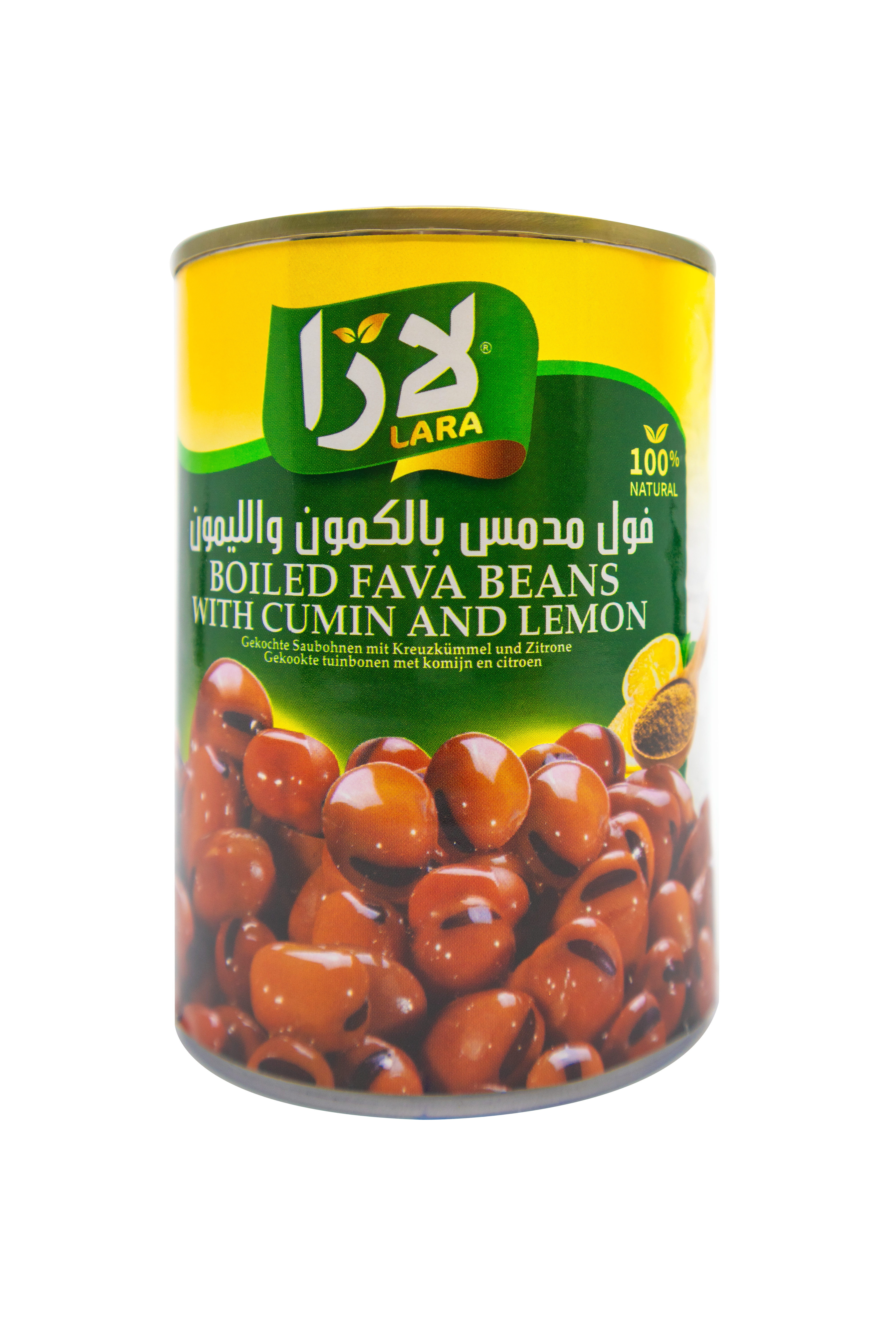LARA Fava Beans Cumin & Lemon (400GR*24PC) - Image 2