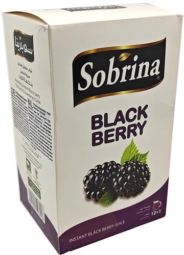 SOBRINA Juice Powder Blackberry (12 x 1L*12PC) - Image 5