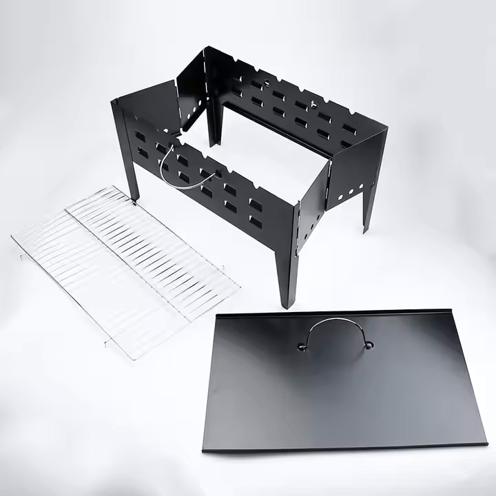 CALIGRIL (A723) Foldable BBQ Grill 50x31x30CM (1*5PC) - Afbeelding 10