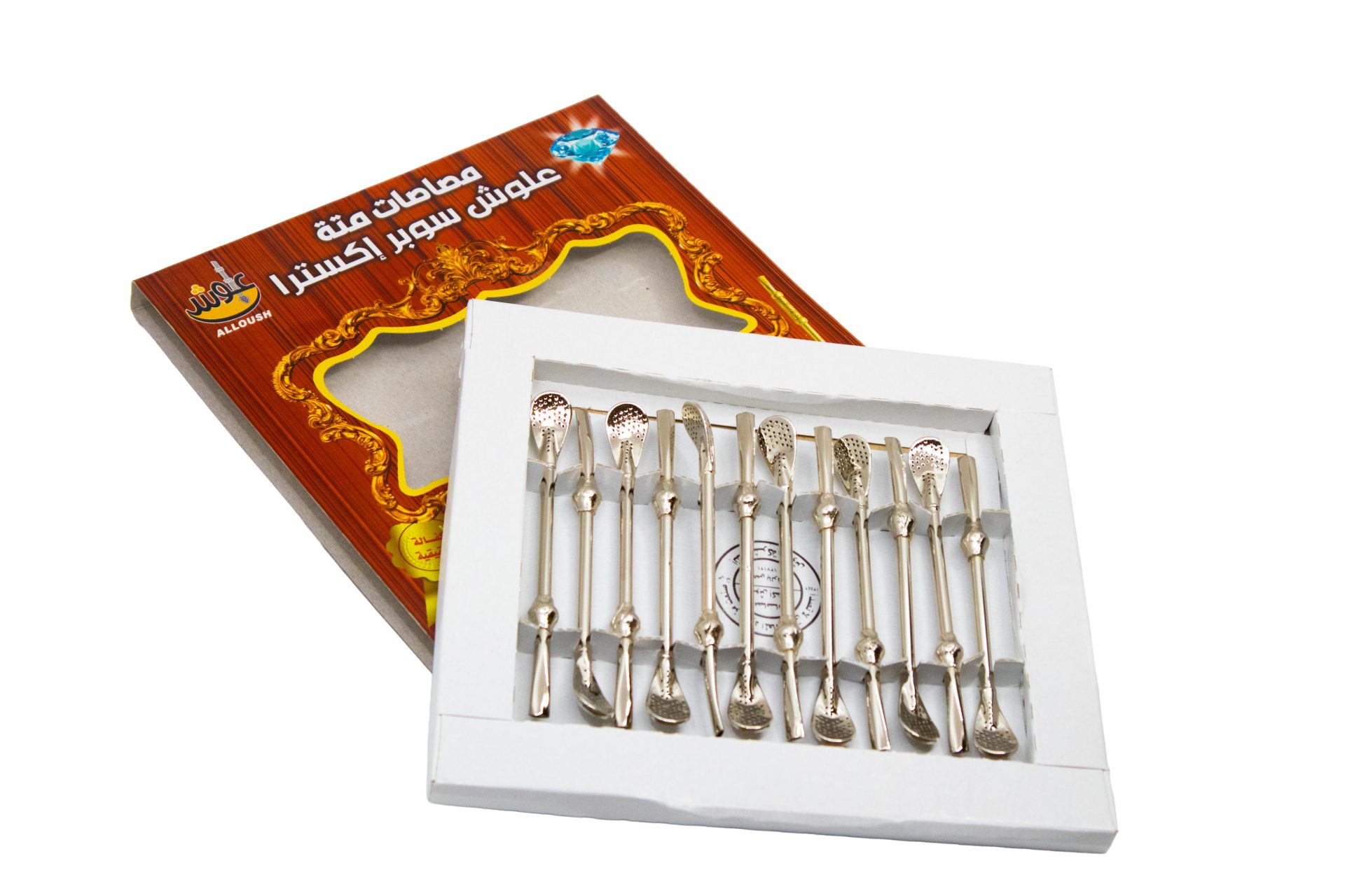 ALLOUSH 12 Mate Straw (50PC)