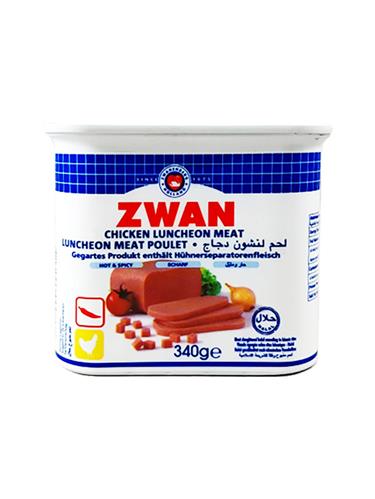 ZWAN Luncheon Chicken Hot Medium (340GR*12PC) - Image 2