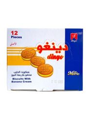 DINGO Cookies With Banana Cream (12st*12PC)