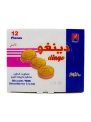 DINGO Cookies With Strawberry Cream (12st*12PC)