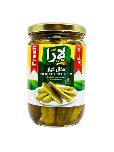 LARA Pickled Cucumber Small Fresh (400GR*12PC) - Image 2