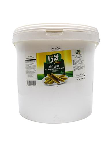 LARA Pickled Cucumber Sliced Bucket (10KG*1PC) - Afbeelding 2