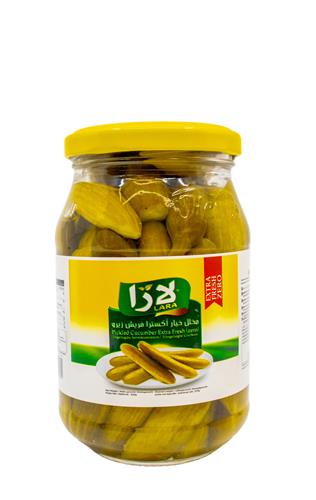 LARA Pickled Cucumber EXTRA Fresh Zero (370GR*12PC) - Afbeelding 3