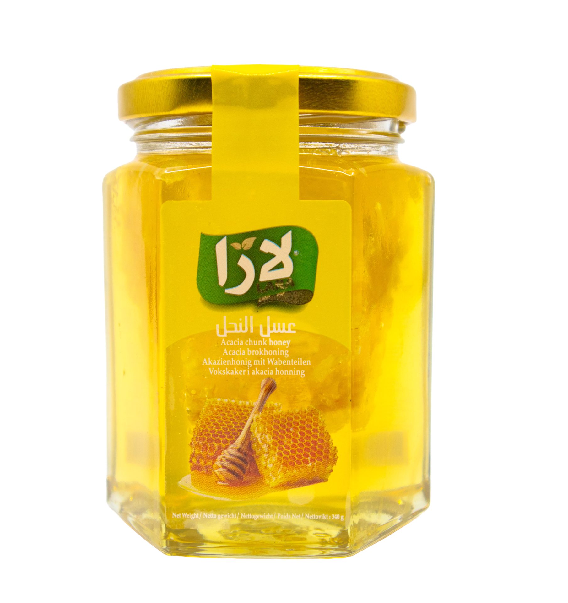LARA Acacia Chunk honey (340GR*6PC)
