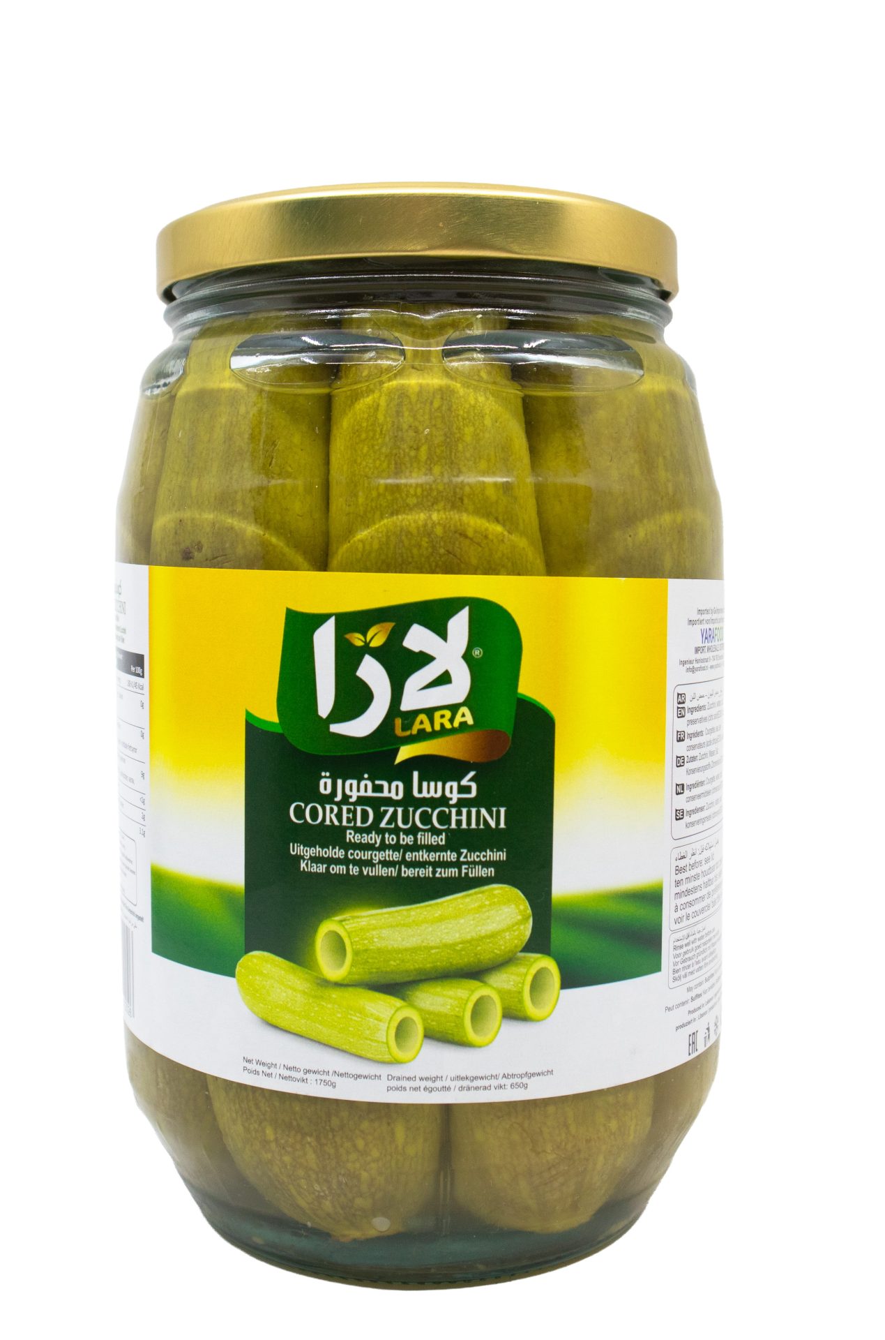 LARA Cored zucchini (1750GR*6PC) - Afbeelding 6