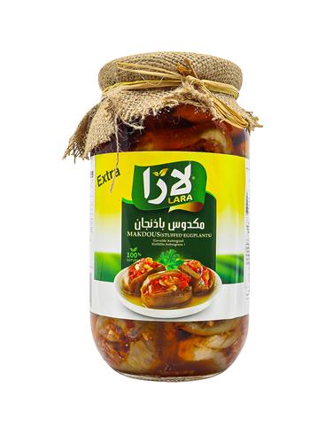 LARA Eggplants Stuffed (Makdous) Medium Extra (950GR*12PC)