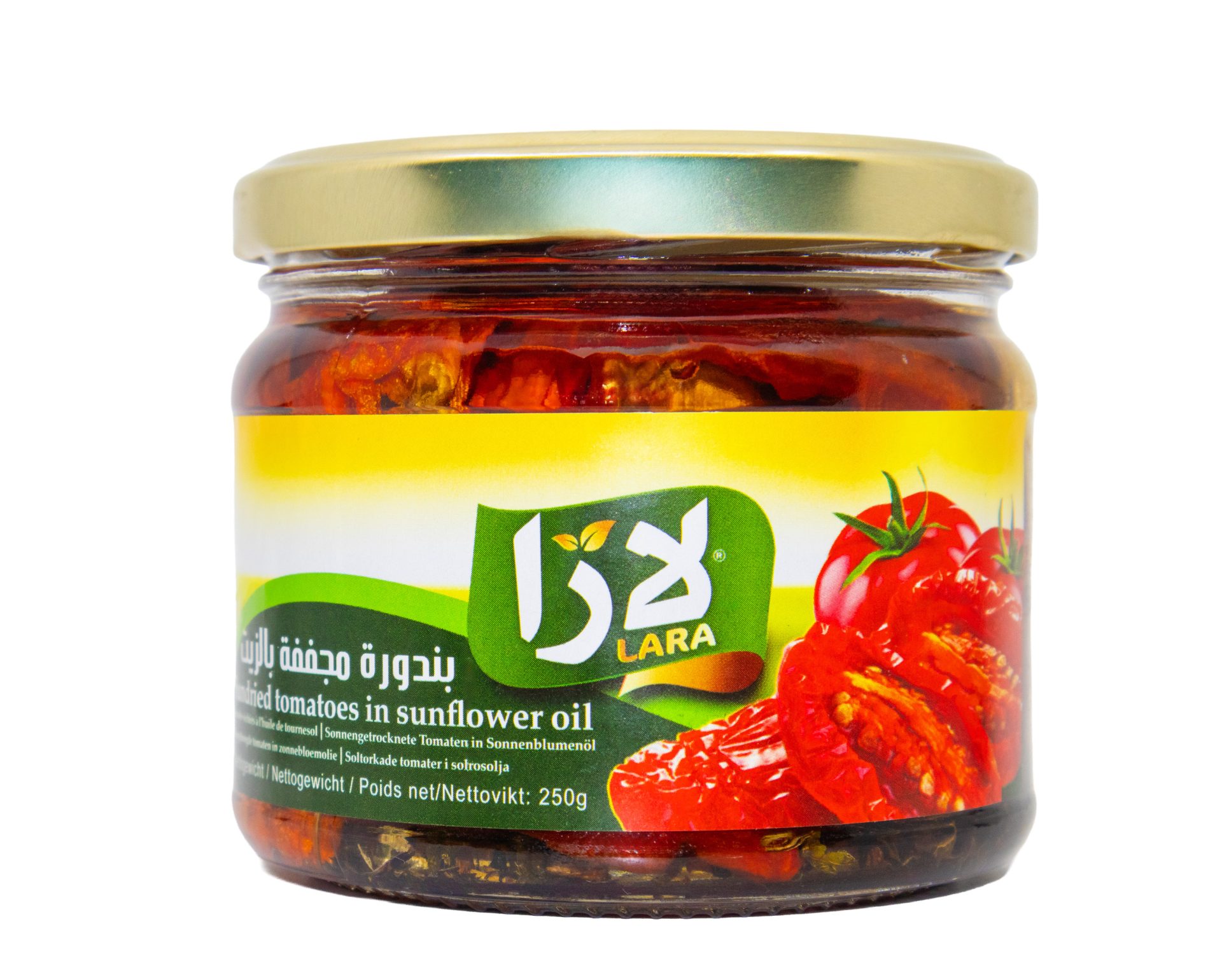 LARA Sundried tomatoes in sunflower oil (250GR 12PC)