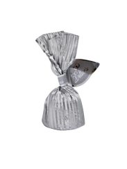 1033 Chocolate Ball Hazelnut Plisse Silver (5KG)