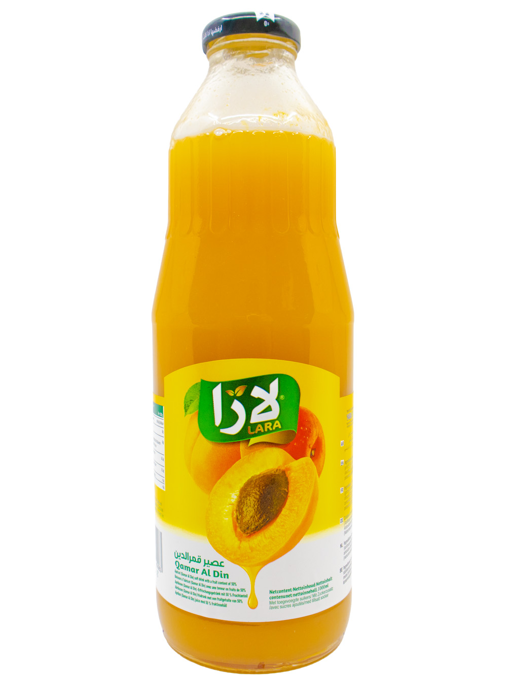 LARA Juice Apricot (Qamar Al Din) (1L*6PC)