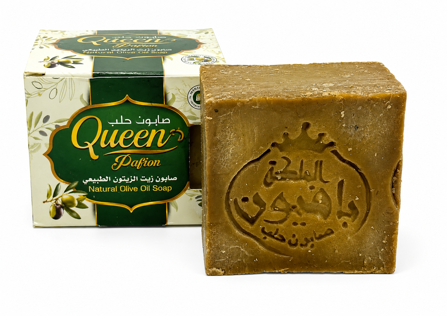 QUEEN PAFION Soap Olive Oil Green(185GR*48PC)